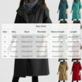 thumbnail image 1 of Light Jackets For Women Sevevn Women's Long Windproof Coats Lightweight Single-Breasted Jacket Windbreaker With Pocket, 1 of 6