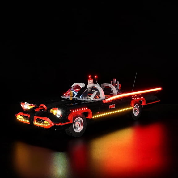 Light Kit for Batman: The Classic TV Series Batmobile 76328 - Led Lighting DIY Gift Compatible with Building Blocks Model (NOT Included The Model Set)
