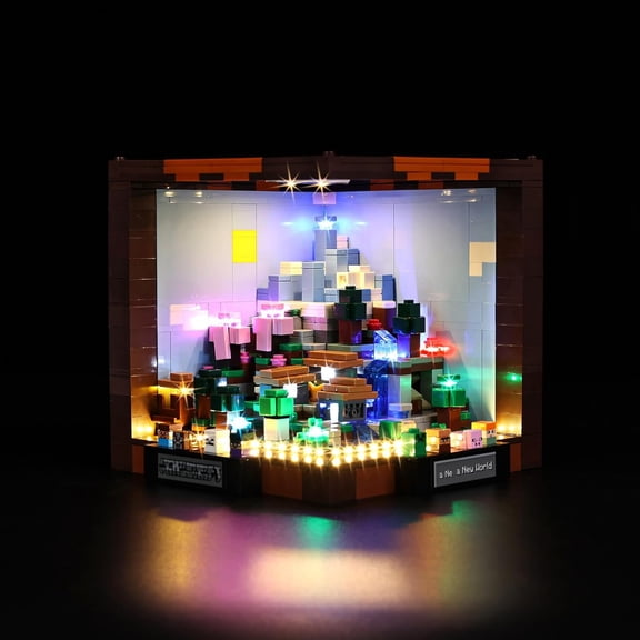 Light Kit Compatible with Lego The Minecraft Crafting Table 21265 Building Blocks, Lights Only, Model Set Not Included, Classic Version
