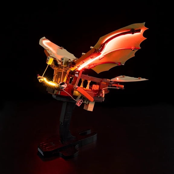 Light Kit for Lego Leonardo da Vinci's Flying Machine 10363 - Led Lighting DIY Gift Compatible with Building Blocks Model (NOT Included The Model Set)