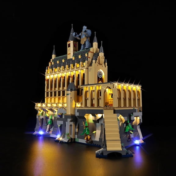 Light Kit for Hogwarts Castle: The Great Hall 76435 - Led Lighting DIY Gift Compatible with Building Blocks Model (NOT Included The Model Set)