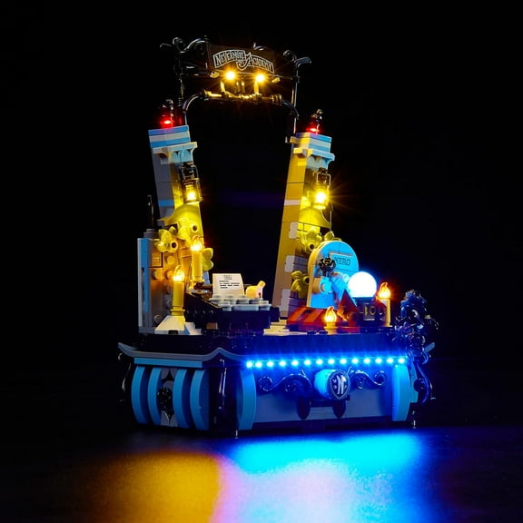 Light Kit for Lego Addams Figure 76780 - Led Lighting DIY Gift Compatible with Building Blocks Model (NOT Included The Model Set)