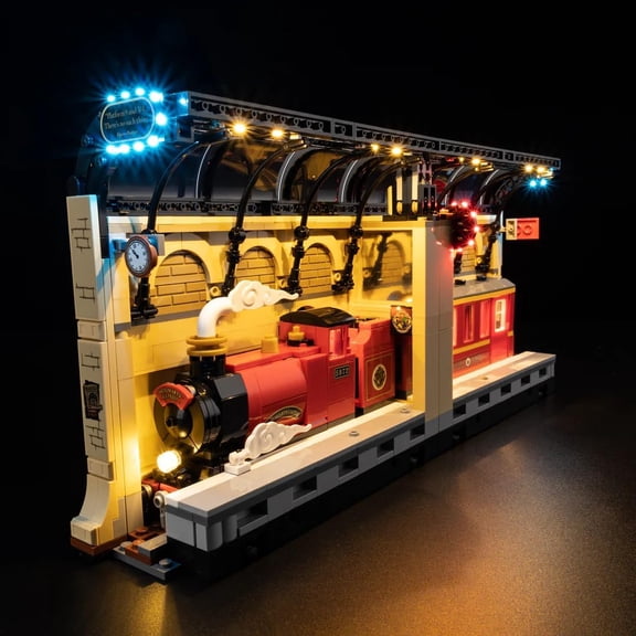 Light Kit for Lego Hogwarts 76450 Book Nook Express Led Lighting Compatible with Harry Potter (Not Included Set)