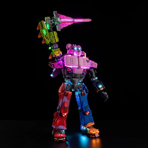 Light Kit for Lego Mecha Team Leader 77078 - Led Lighting DIY Gift Compatible with Building Blocks Model (NOT Included The Model Set)