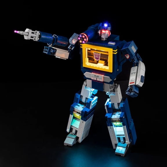 Light Kit for Lego Transformers Soundwave 10358 - Led Lighting DIY Gift Compatible with Building Blocks Model (NOT Included The Model Set)