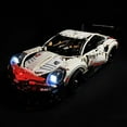 thumbnail image 1 of Light Kit for Technic Porsche 911 RSR Block Brick Car Building Set Compatible with Lego 42096 (Not Include Model), 1 of 8