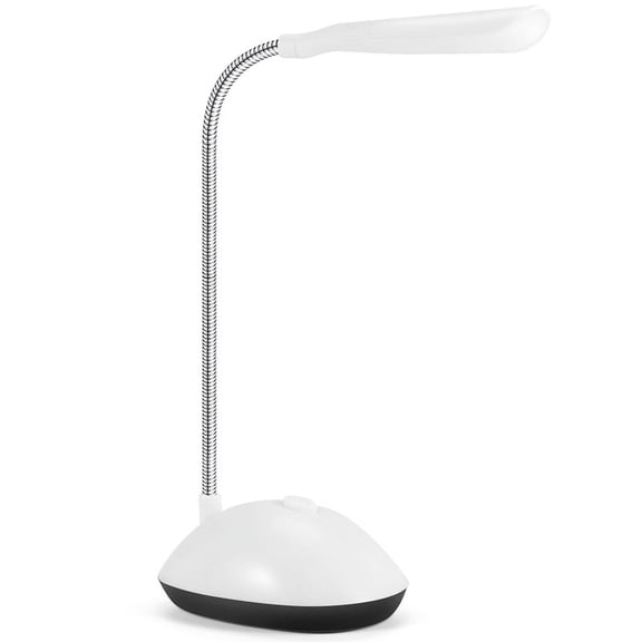 Light LED Desk Lamp 360 Degree Rotating Eye Protection Kids Student Reading Light LED Desk Lamp for Home ,White,1 x table lamp,white