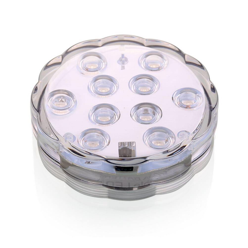 Light LED Submersible Solar Lights Floating Color Changing Halloween Underwater White Walmart