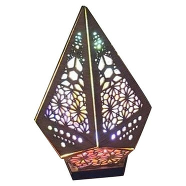 Light Lamp Wooden Floor Colorful LED light