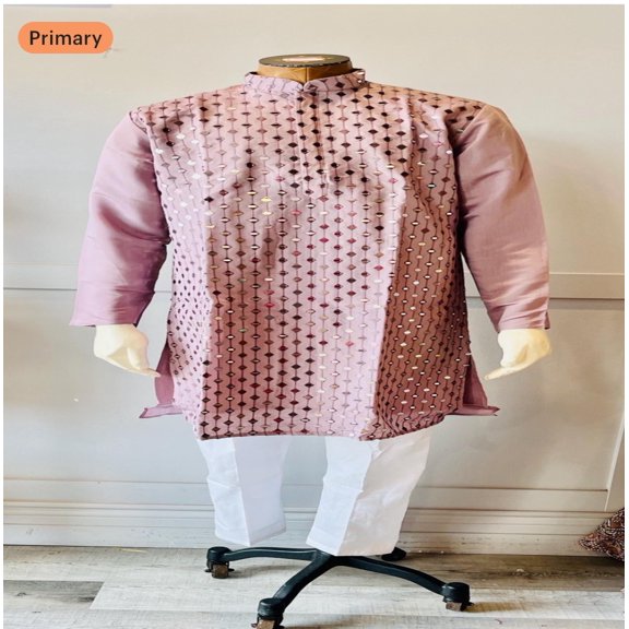 Light Lavender kurta Set