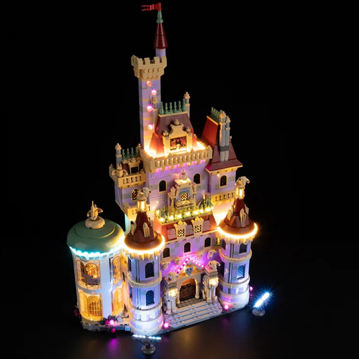 Boston Castle Remote Control Light for Lego-43263 Beauty and Beast Castle - Led Lighting Kit ...
