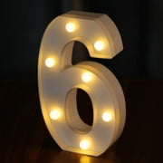 Light Up Letters, Led Letter Lights 26 Alphabet, Decorative Lighted Letter, Battery Powered Led Marquee Letters for Party, Bar, Night Light, Home Decor(I)