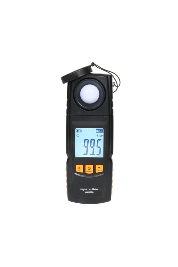 Light Luxmeter Digital Spectrometer Photometer 0~200000 Lux Illuminometer Luminometer Handheld Photometer Lux/FC LM Tester ,Long time use