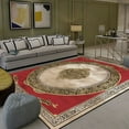 thumbnail image 1 of Light Luxury Carpet Large Size Living Room Rug Bedroom ration Home Mat Non-slip Coffee Table Lounge, 1 of 5