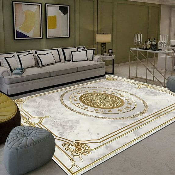 Light Luxury Carpet Large Size Living Room Rug Bedroom ration Home Mat Non-slip Coffee Table Lounge