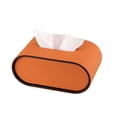 thumbnail image 1 of Light Luxury Coffee Table Leather Tissue Box Cover Bedroom High-end Napkin Facial Dispenser, 1 of 5
