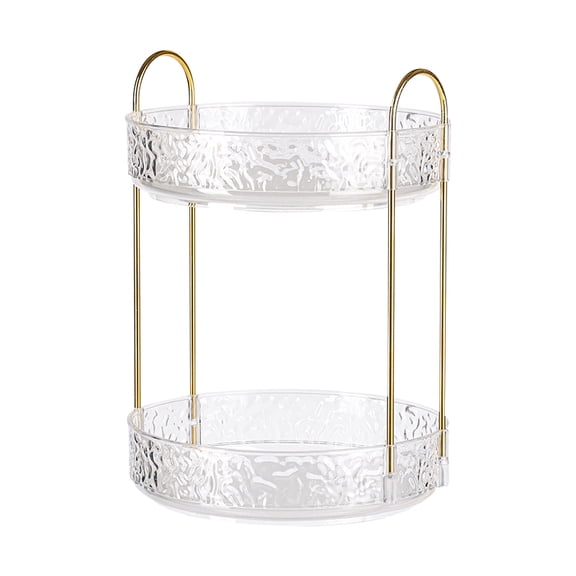Light Luxury Cosmetics Storage Box, Dressing Table, Multi-Layer Rotating Storage Rack, Bathroom Perfume and Skin Care Product St