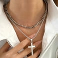 thumbnail image 1 of Light Luxury Cross Pendant Necklace, 1 of 2