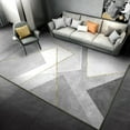 thumbnail image 1 of Light Luxury Geometric Carpets for Living Room Decor Home Sofa Coffee Table Carpet Bedroom Soft Lounge Rugs Non-slip Floor Mats, 1 of 5