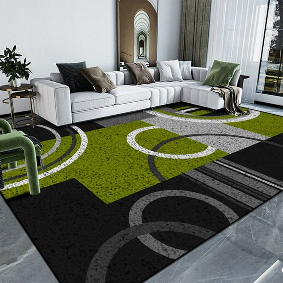 Light Luxury Home Carpets Living Room ration Large Rugs Modern Geometry Sofa Side Rug Bedroom Bedside Cloakroom Floor Mat