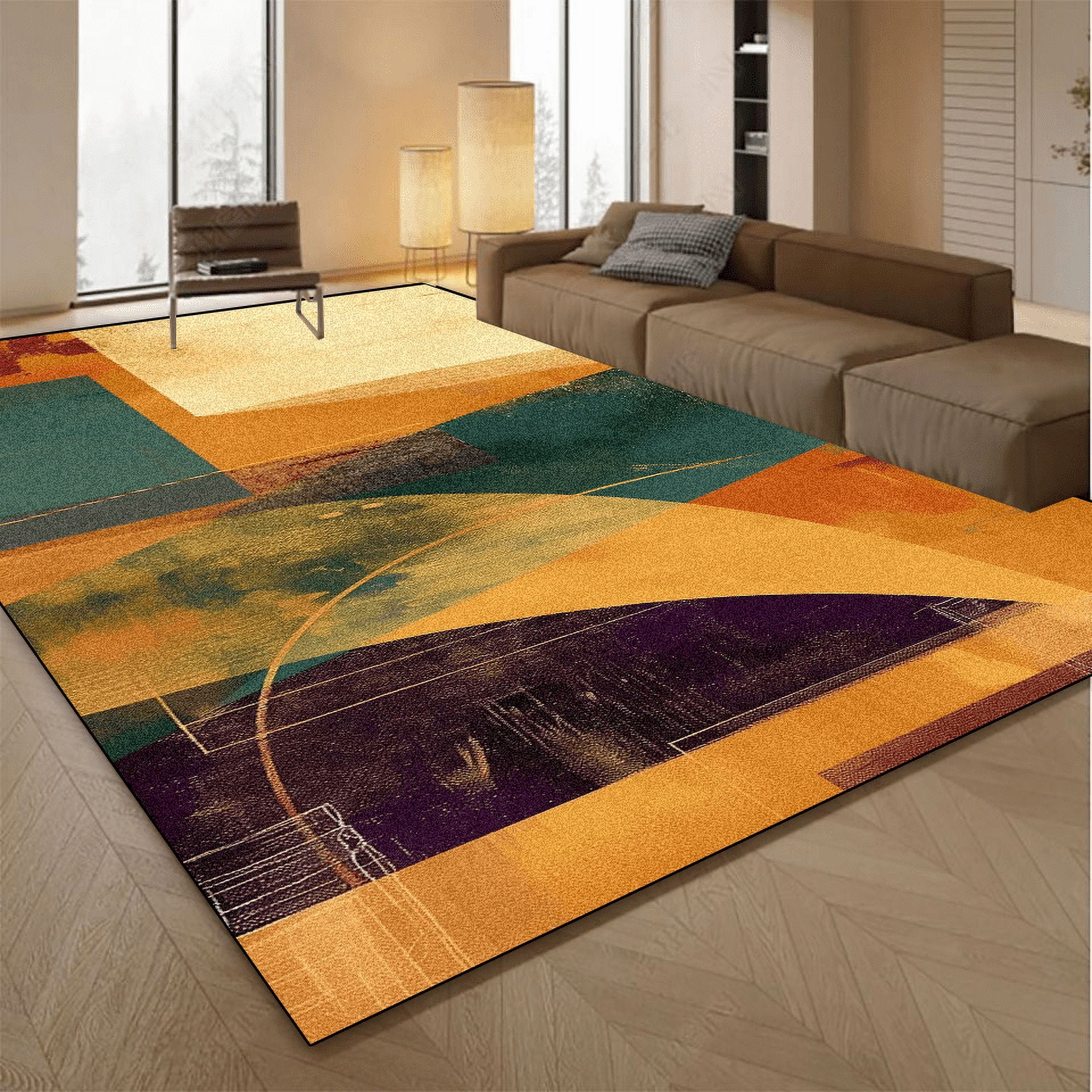 Parlour Rug Light Luxury Home Large Carpet Living Room ration Abstract Rugs Parlour ...