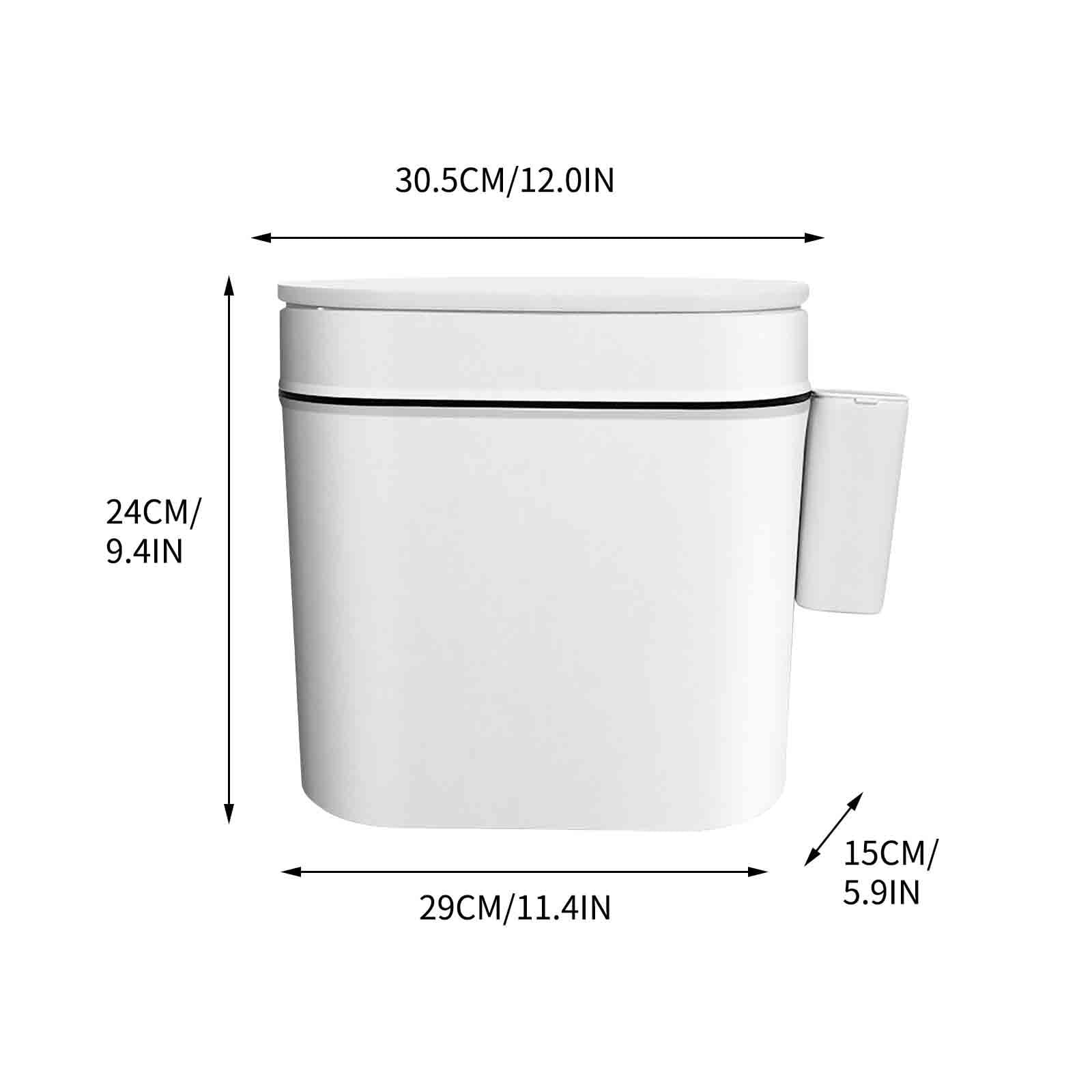 Light Luxury Household Press Open Lid Plastic Storage Box Toilet Living