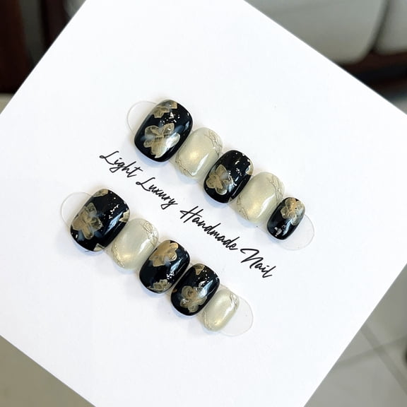 Light Luxury Light Luxury Pure Handmade Wearing Armor Smudging Japanese ins Wind Autumn and Winter Chasing Light Cat Eye