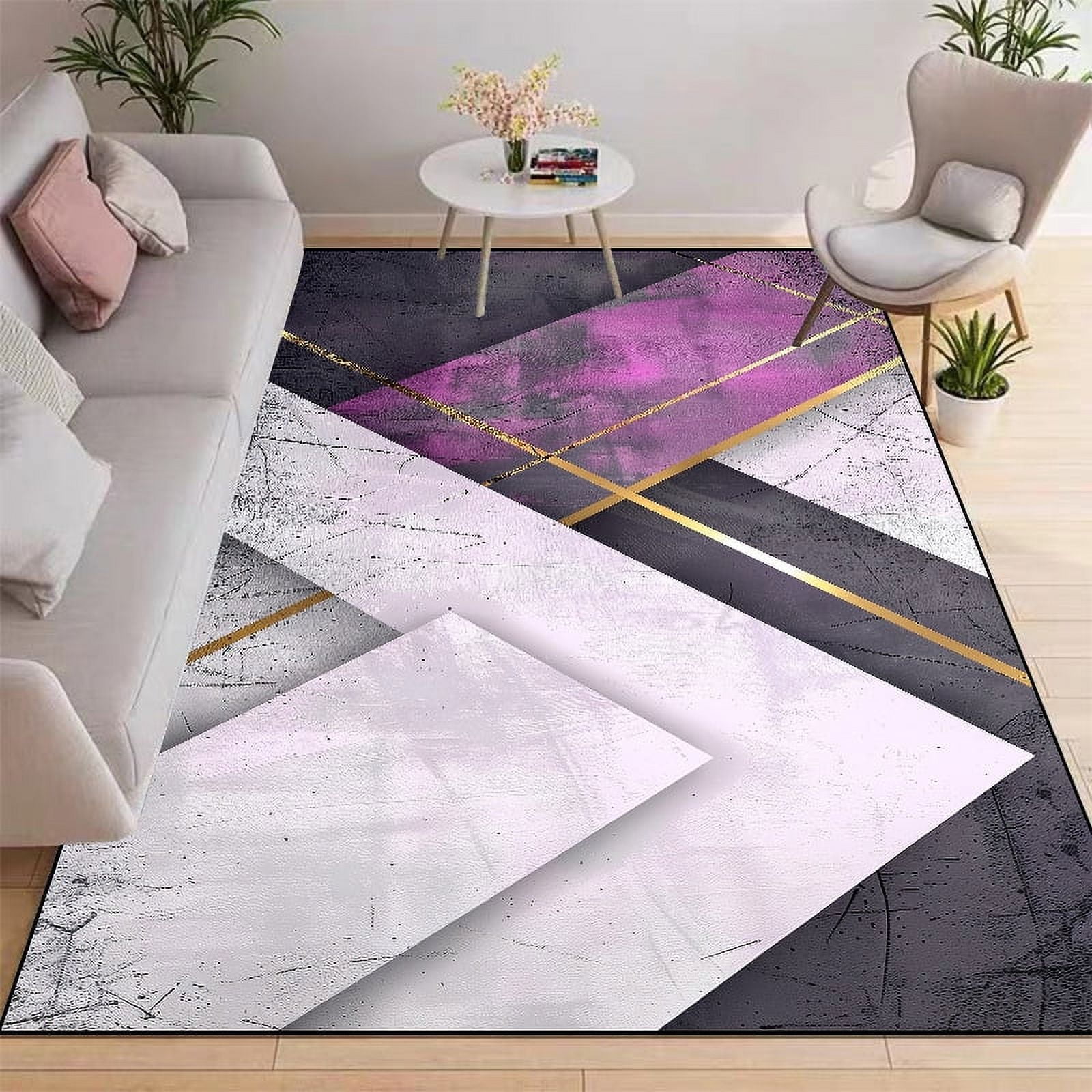 Light Luxury Living Room Carpet Sofa Table Area Home ration Big Size