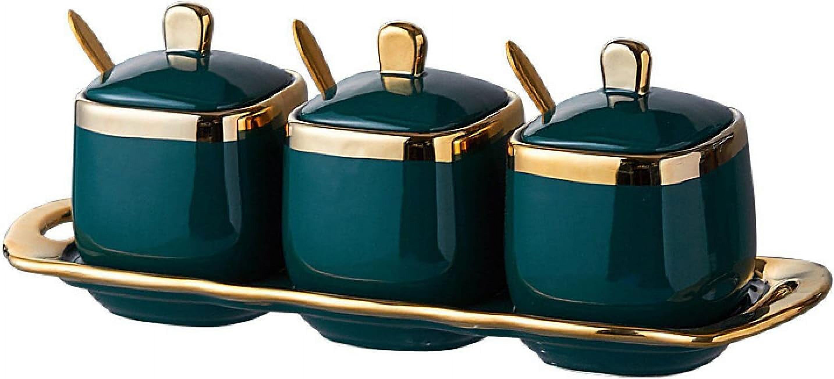 Light Luxury Phnom Penh Ceramic Seasoning jar Kitchen Supplies Spice