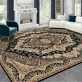 thumbnail image 1 of Light Luxury Retro Persian Carpet Large Size Living Room American Style Rugs 160x230cm Decoration Bedroom Bed End Area Floor Mat, 1 of 5