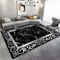 thumbnail image 1 of Light Luxury Silver Living Room Sofa Carpet Bedroom Decoration Large Area Rugs Washable Outdoor Balcony Coffee Table Floor Mat, 1 of 5