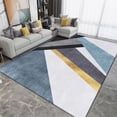thumbnail image 1 of Light Luxury Soft Carpet Large Area Rug Modern Home Living Rooms Simple Geometric Absorbent Anti Sli, 1 of 5