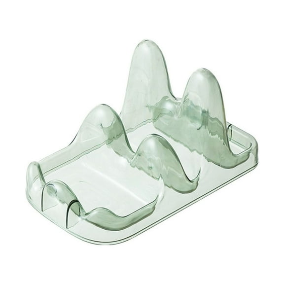 Light Luxury Style Double Layer Pot Lid Storage Rack Light Luxury Green [Pot Lid Rack]