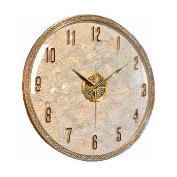 Light Luxury Wall Clock Simple Elegant Living Room High-end Mounted