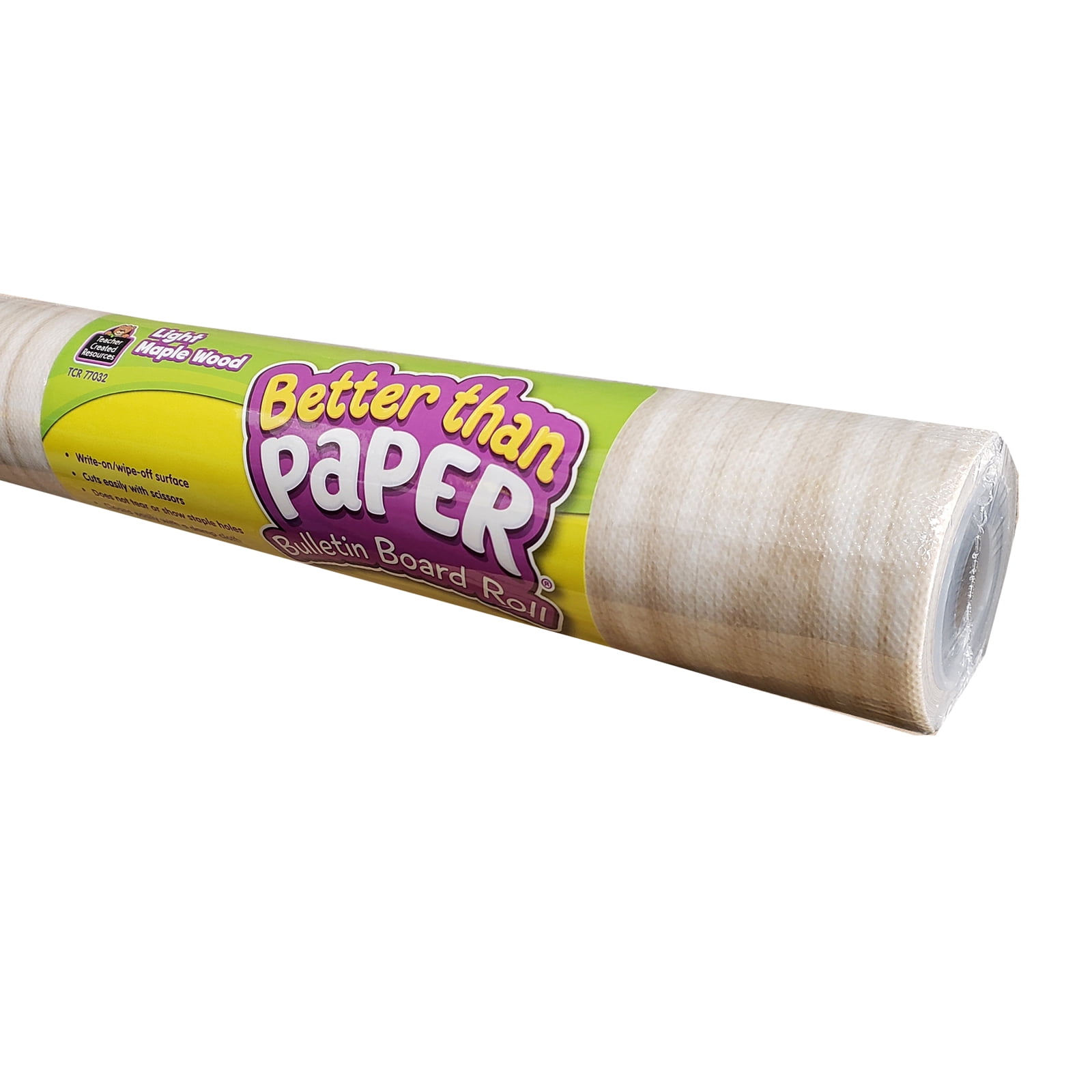 Teacher Created Resources Better Than Paper Bulletin Board Roll, Beachwood - Pack of 4