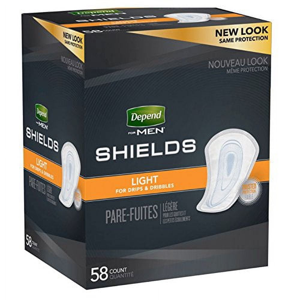 Light Men's Pads Depends Incontinence Pads