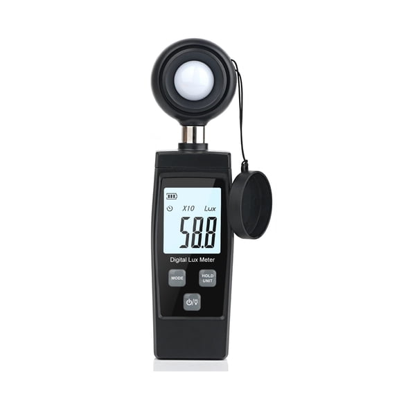 Light Meter Lux Meter For Ambient Light Intensity Monitoring Digital Photometer Range Up To 200,000 Lux Photo Illuminance Sensor