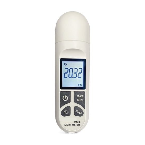 Light Meter Photography Digital Light Meter Lux/Fc Light Meter, Light Meter Digital Illuminator Handheld Ambient Temperature Measuring Instrument ,Wide Measurement Range