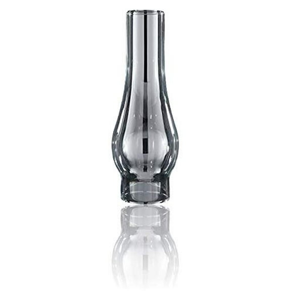 Light of Mine | 2 5/8" x 10" Oil Lamp Globe Replacement Lamp | Oil Lamp Chimney | Hurricane Lamp Glass Replacement | Clear Smooth Top Chimney for Rayo & Central Draft Burners