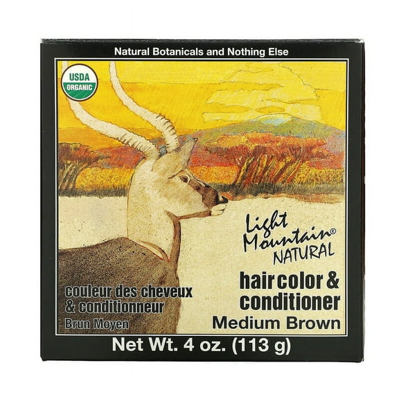 Light Mountain Hair Color Hair Color Medium Brown 4 oz