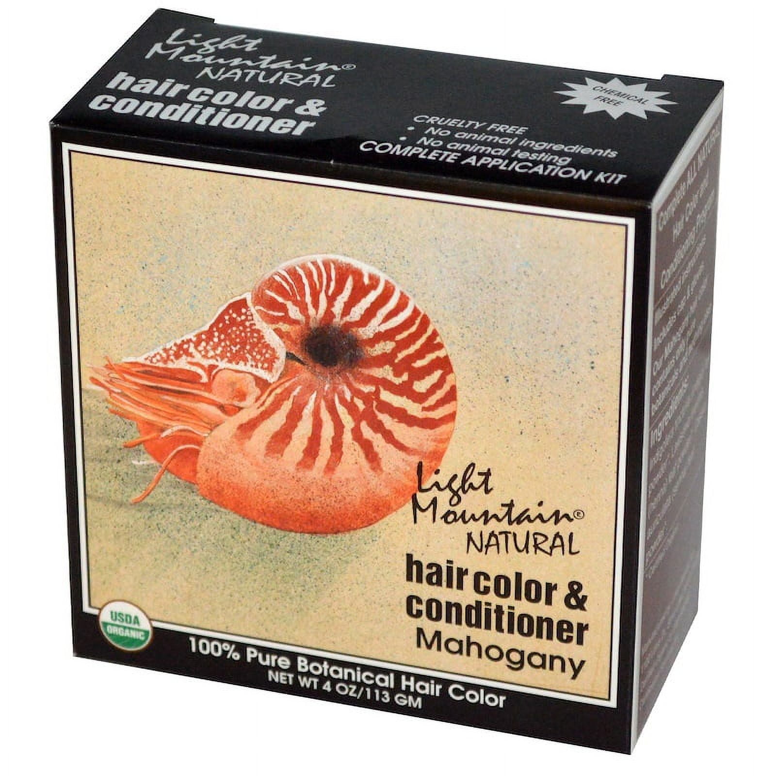 Light Mountain Hair Color Mahogany 4 oz.