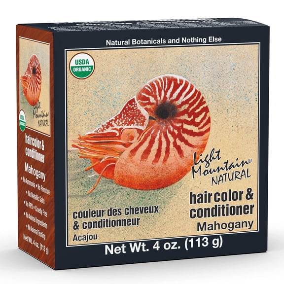 Light Mountain Hair Color - Mahogany - 4 oz.