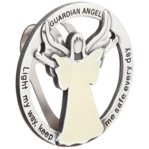 Light My Way Guardian Angel Auto Visor Clip, Glow in the Dark, Gifts