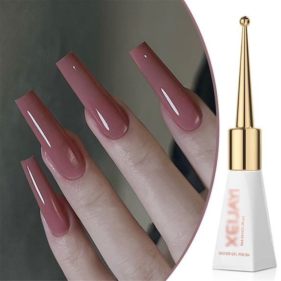 Light Nail Polish Water Based Low Odor Peelable Formula Quick Dry Nail Polish 10ml - Beginner Friendly Salon Manicure, Non-Toxic Fast Dry, Glossy Finish, Christmas Valentine's Day Makeup Organizers
