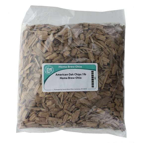 Light Oak Chips - 1 lb.