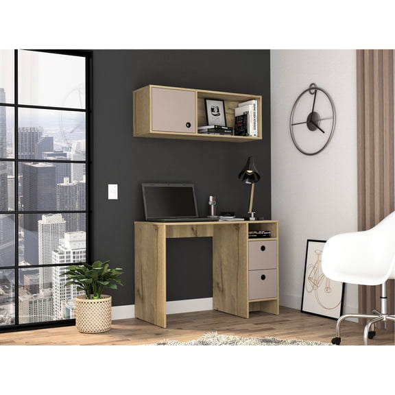Light Oak Color - Showcase Books & Store Small Items - Various Room Layouts - Adapt to Storage Needs
