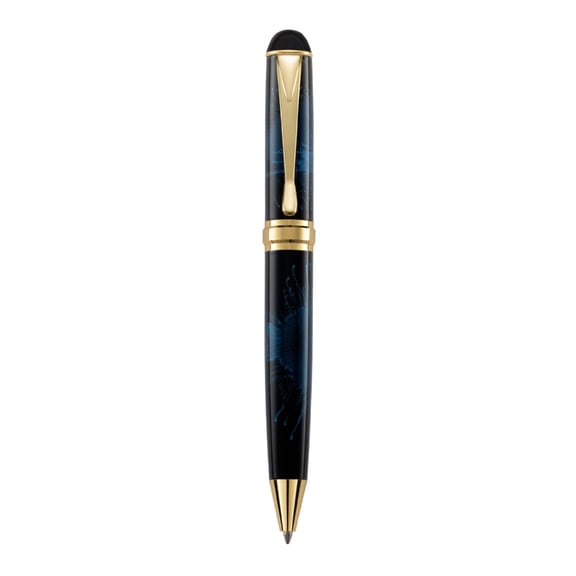 Light Obscured Metal Whirling Ballpoint Pen With Smooth Writing Experience And Ergonomic Grip For Office Use