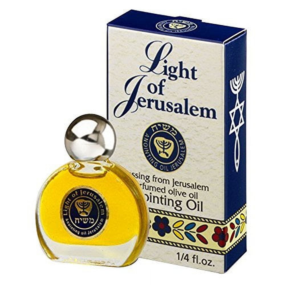 Light of Jerusalem Anointing Oil with Cinnamon and Flower Extracts