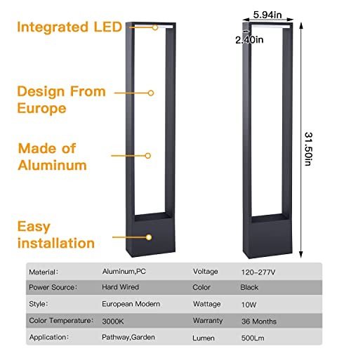 Light Outdoor Pathway LED Lights Modern European Design Garden Lights ...