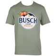 thumbnail image 1 of Light Peach Logo Colorway Cotton T-Shirt, Green - Extra Large, 1 of 1